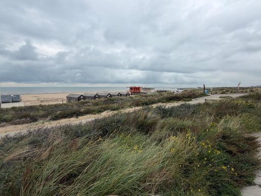 Weer de zee bij Katwijk