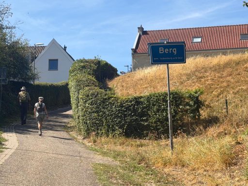 En dit na de klim vanuit het Geuldal naar Berg.