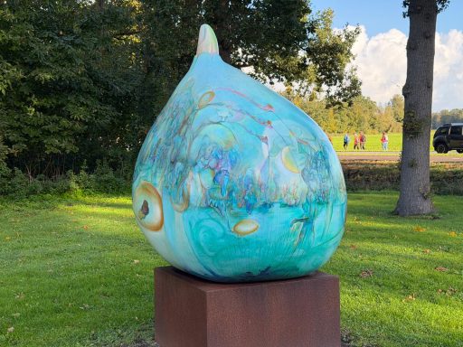 Kunst bij kasteel de Keukenhof