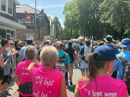 Drukte en veel jongeren