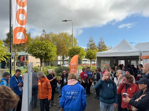 Rust bij een andere sponsor en ook weer van alles te drinken en te eten