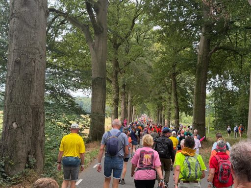 Langs Sint Walrick richting Overasselt