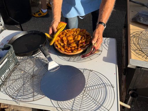 De pruimen vlaaien bakkers