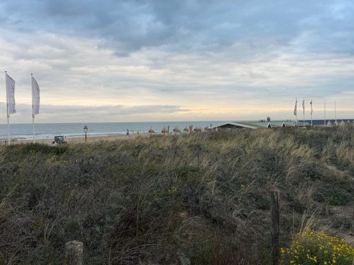 De zee bij Katwijk