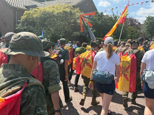 De Spaanse militairen